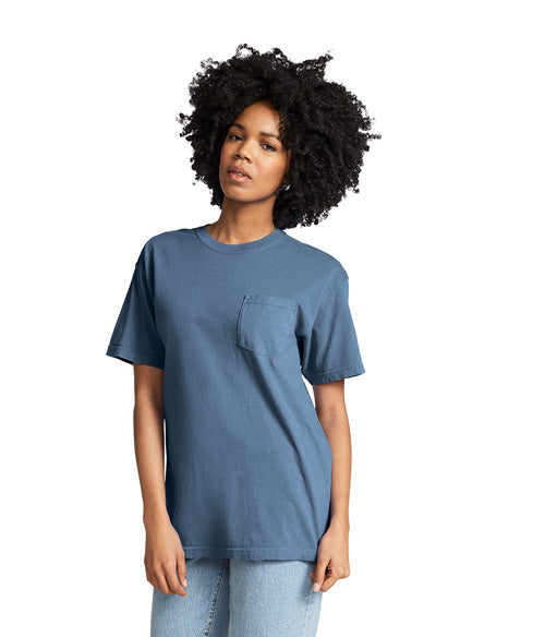 Comfort Colors Heavyweight Adult Pocket T-Shirt  6030  LARGE