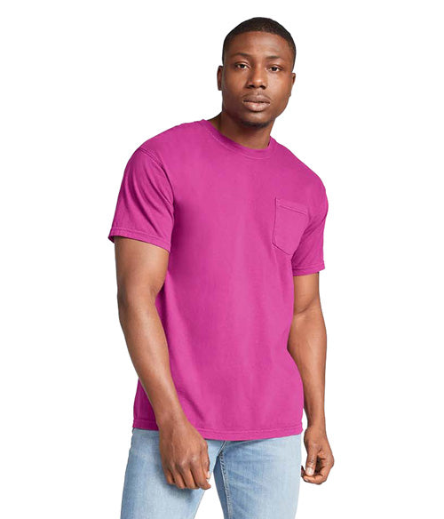 Comfort Colors Heavyweight Adult Pocket T-Shirt  6030  LARGE