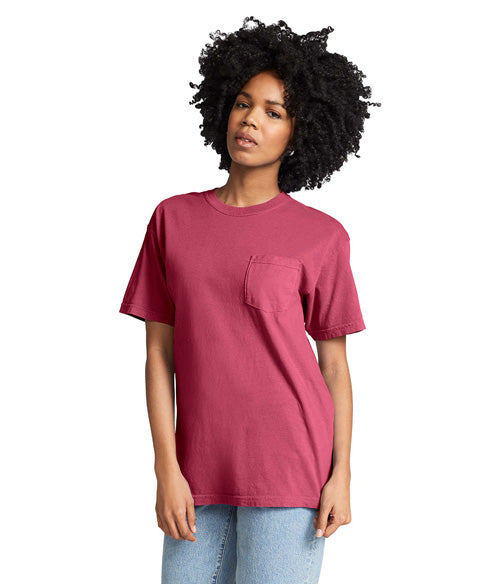 Comfort Colors Heavyweight Adult Pocket T-Shirt  6030  LARGE
