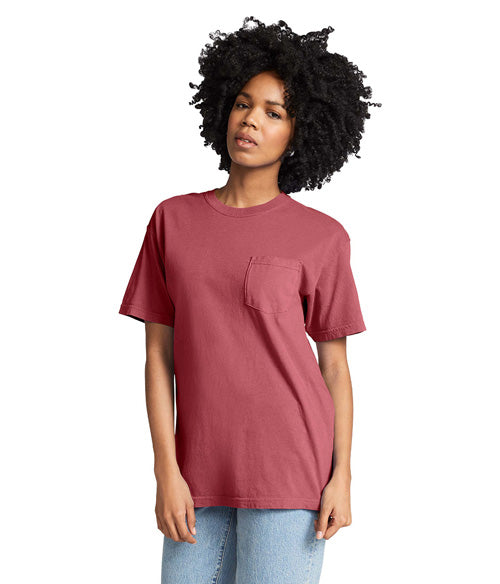 Comfort Colors Heavyweight Adult Pocket T-Shirt  6030  LARGE