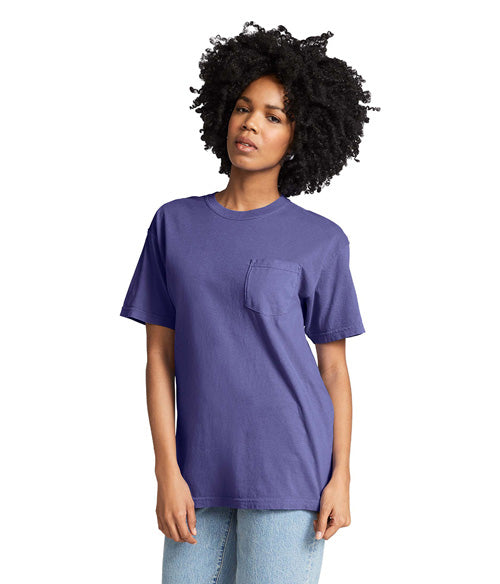 Comfort Colors Heavyweight Adult Pocket T-Shirt  6030  LARGE