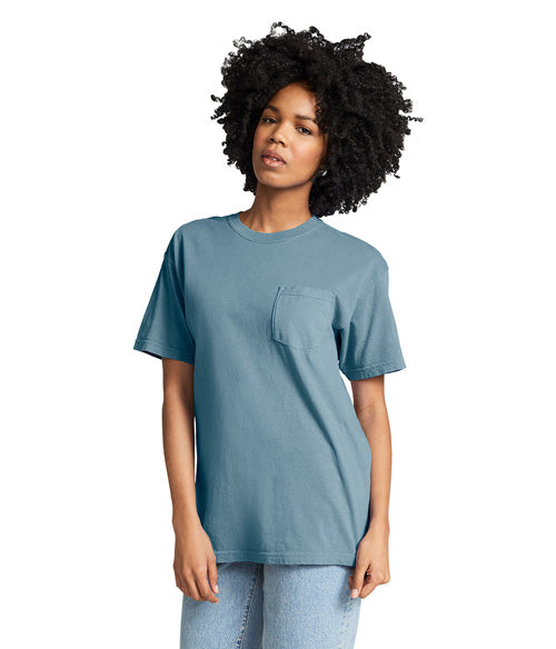 Comfort Colors Heavyweight Adult Pocket T-Shirt  6030  LARGE