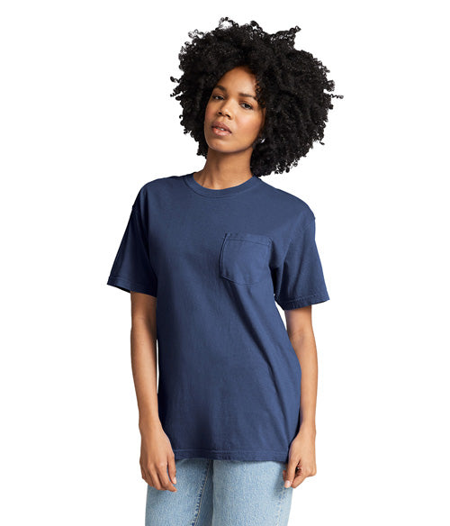 Comfort Colors Heavyweight Adult Pocket T-Shirt  6030  LARGE
