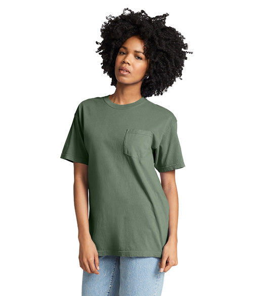 Comfort Colors Heavyweight Adult Pocket T-Shirt  6030  LARGE