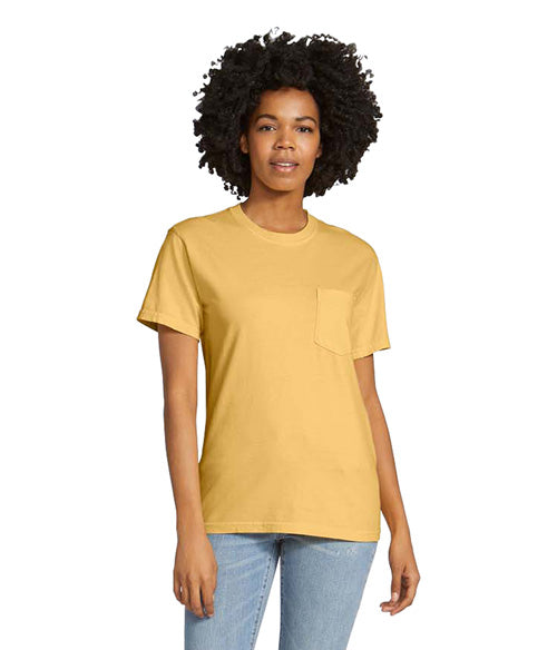 Comfort Colors Heavyweight Adult Pocket T-Shirt  6030  LARGE