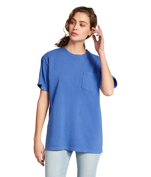 Comfort Colors Heavyweight Adult Pocket T-Shirt  6030  LARGE