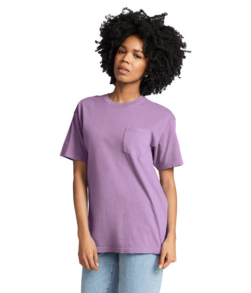 Comfort Colors Heavyweight Adult Pocket T-Shirt  6030  LARGE
