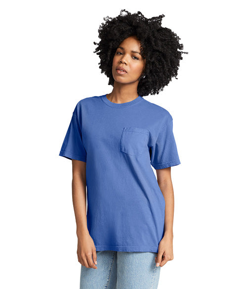 Comfort Colors Heavyweight Adult Pocket T-Shirt  6030  LARGE