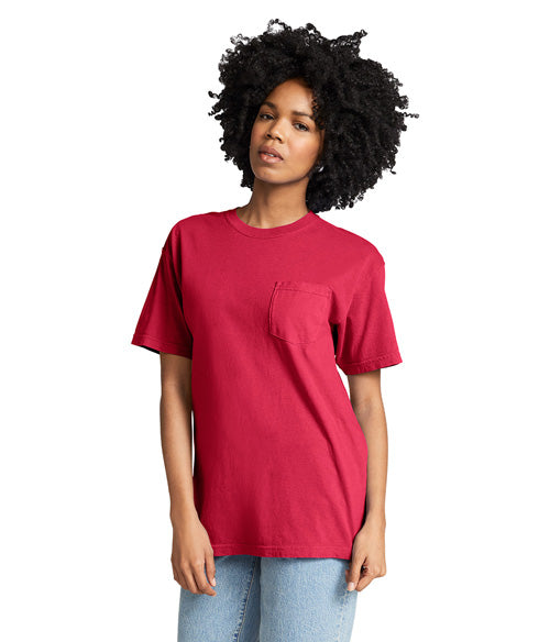 Comfort Colors Heavyweight Adult Pocket T-Shirt  6030  LARGE