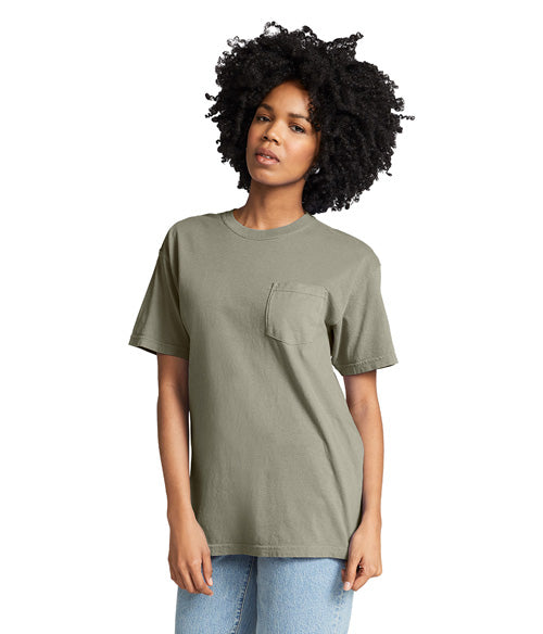 Comfort Colors Heavyweight Adult Pocket T-Shirt  6030  LARGE