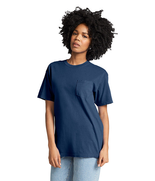 Comfort Colors Heavyweight Adult Pocket T-Shirt  6030  LARGE
