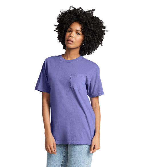 Comfort Colors Heavyweight Adult Pocket T-Shirt  6030  LARGE