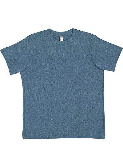 Youth Fine Jersey Tee  LAT  6101  APPLE TO CARDINAL BLACKOUT