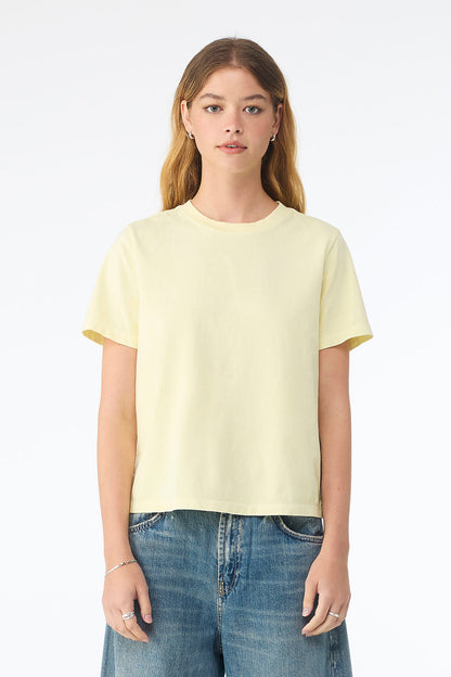 Women's Vintage Feel Heavyweight Garment Dye Tee - BELLA CANVAS  6110GD