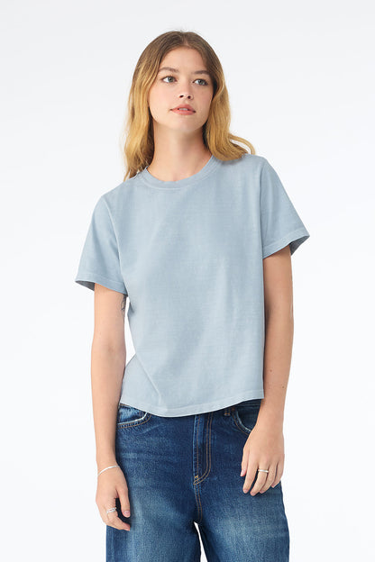Women's Vintage Feel Heavyweight Garment Dye Tee - BELLA CANVAS  6110GD