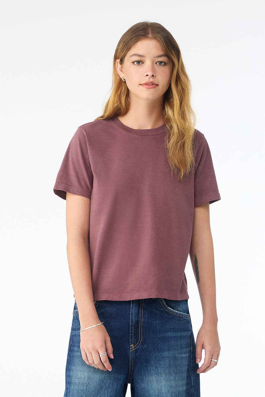 Women's Heavyweight Garment Dye Tee - 6110GD BELLA CANVAS