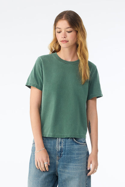 Women's Vintage Feel Heavyweight Garment Dye Tee - BELLA CANVAS  6110GD