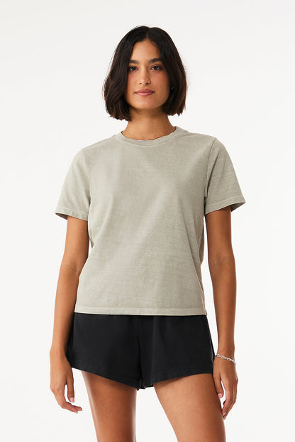 Women's Vintage Feel Heavyweight Garment Dye Tee - BELLA CANVAS  6110GD