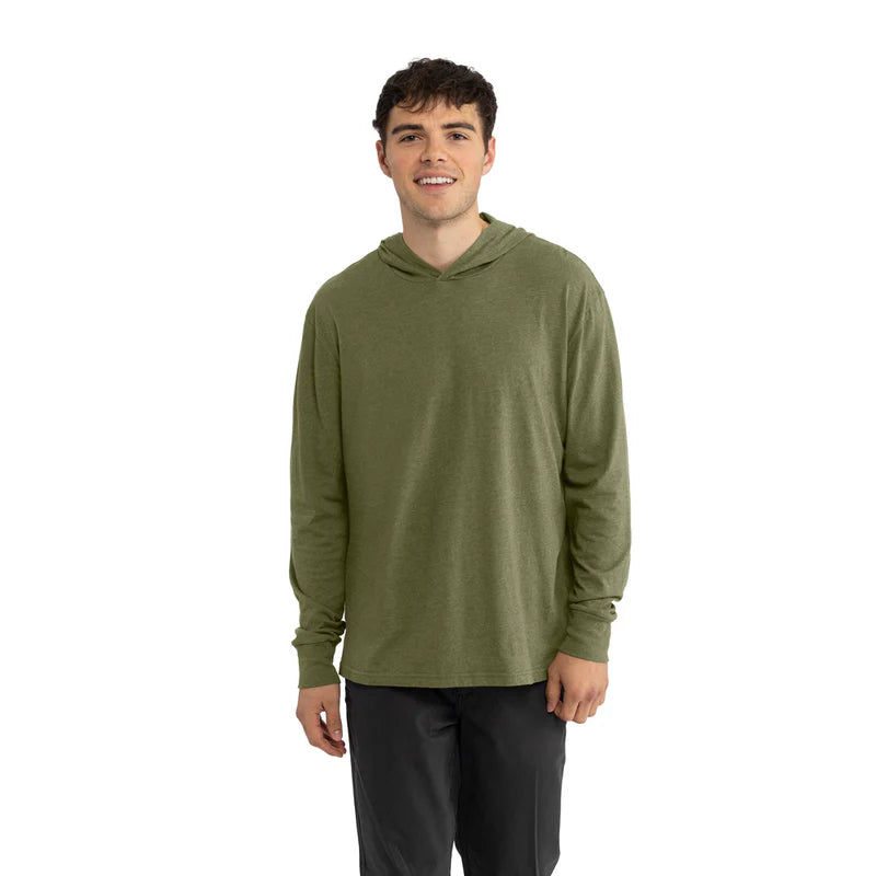 6221 CVC Long Sleeve Hoodie Next Level