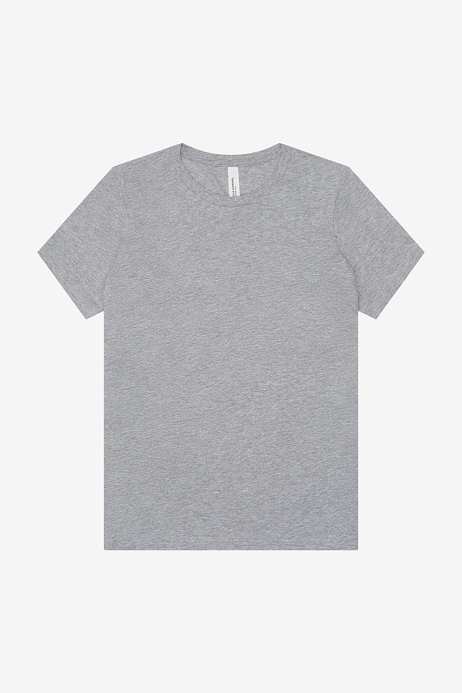 Women's Relaxed Heather CVC Short Sleeve Tee 6400 CVC  S & M