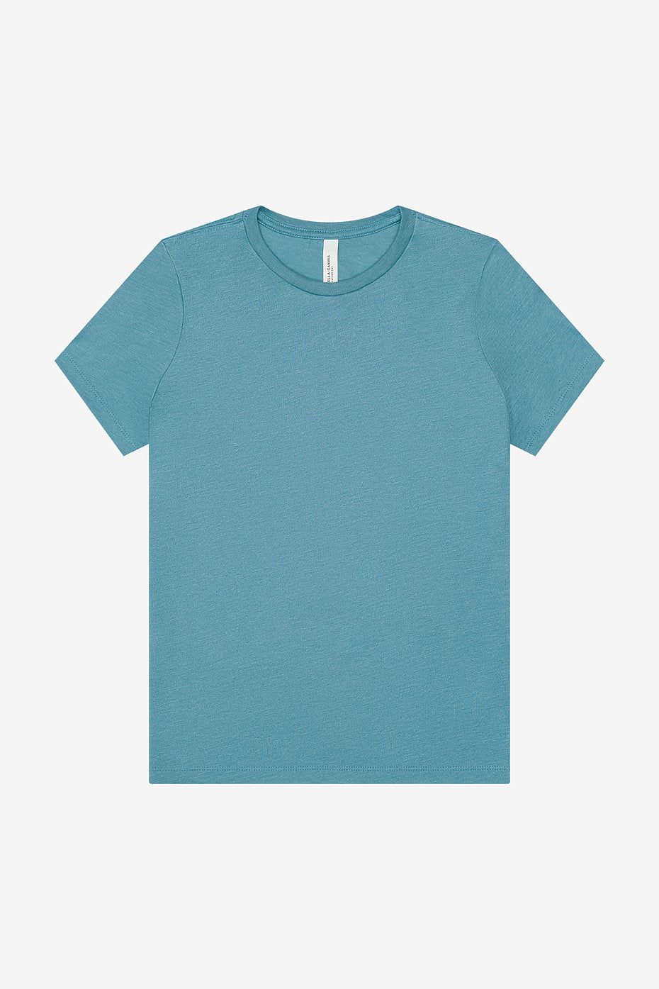 Women's relaxed heather CVC short sleeve tee casual t-shirt