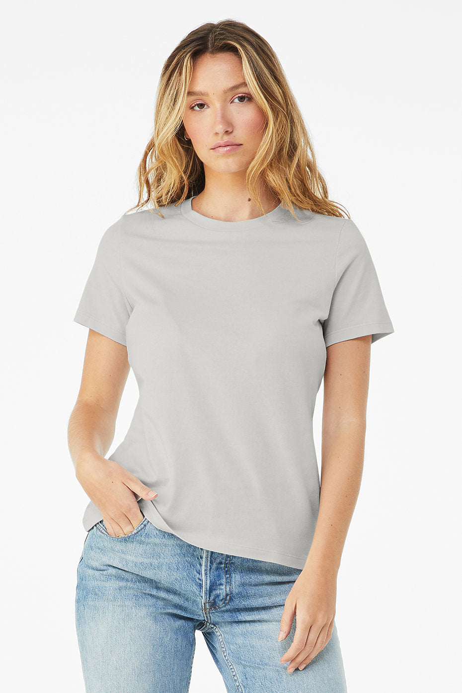 Women's Relaxed Jersey Short Sleeve Tee Bella+Canvas  6400 2XL & 3XL