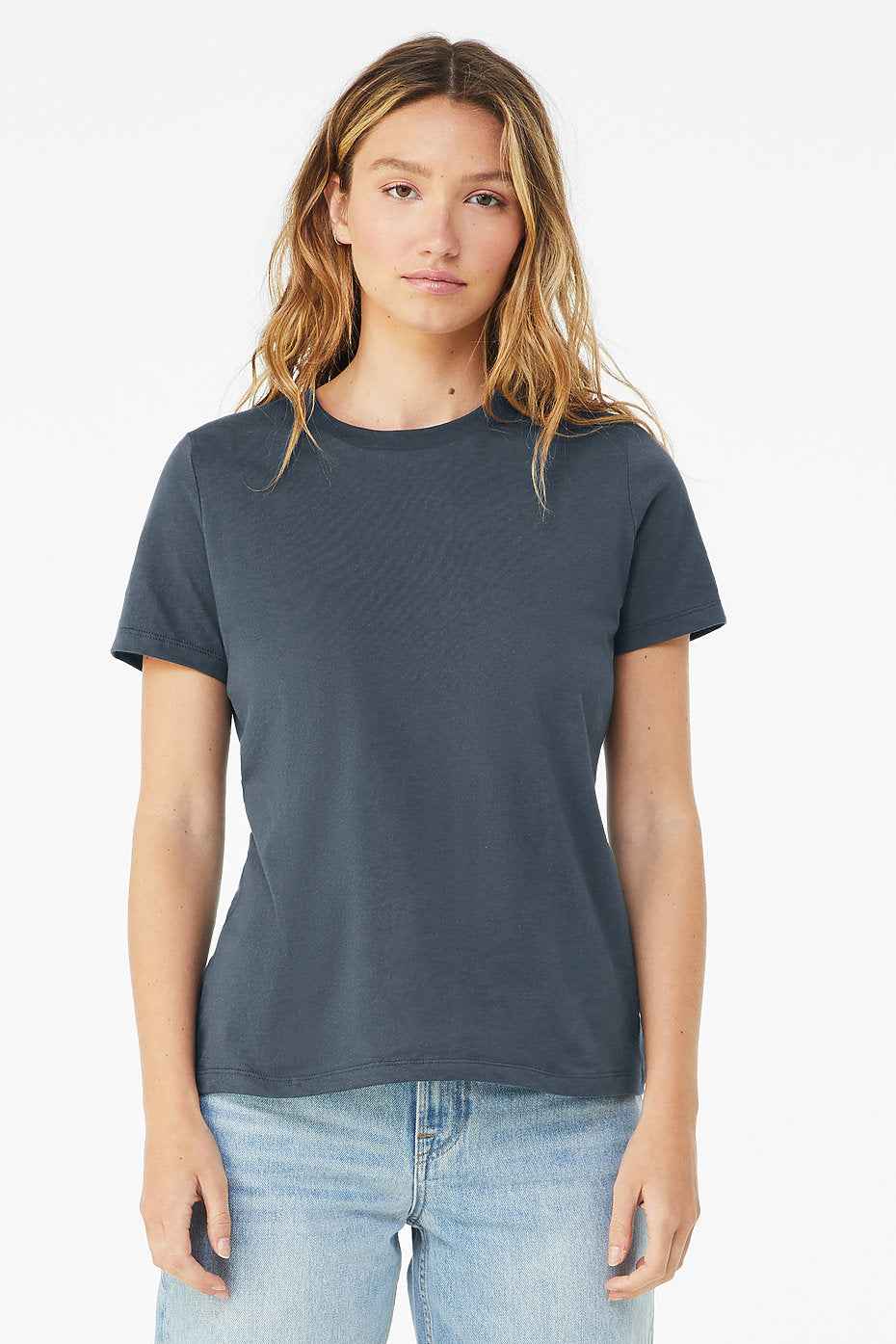 Women's Relaxed Jersey Tee Bella+Canvas 6400 | Sparks Trendz