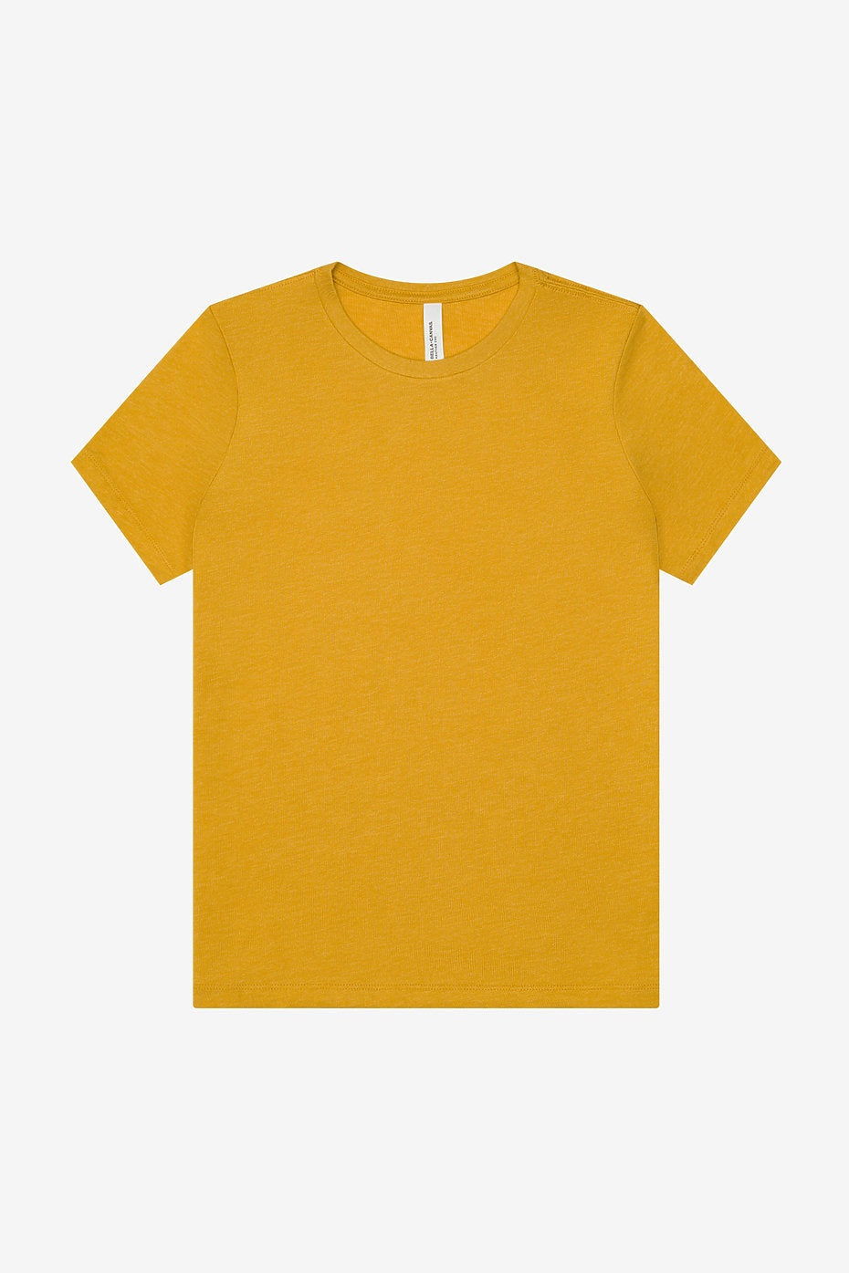 Women's relaxed heather CVC short sleeve tee casual t-shirt