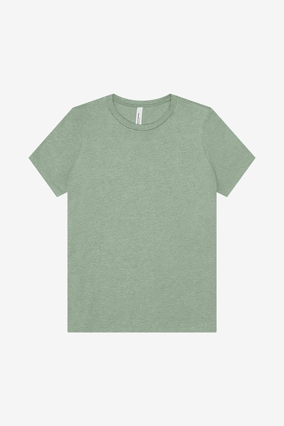 Women's Relaxed Heather CVC Short Sleeve Tee 6400 casual t-shirt