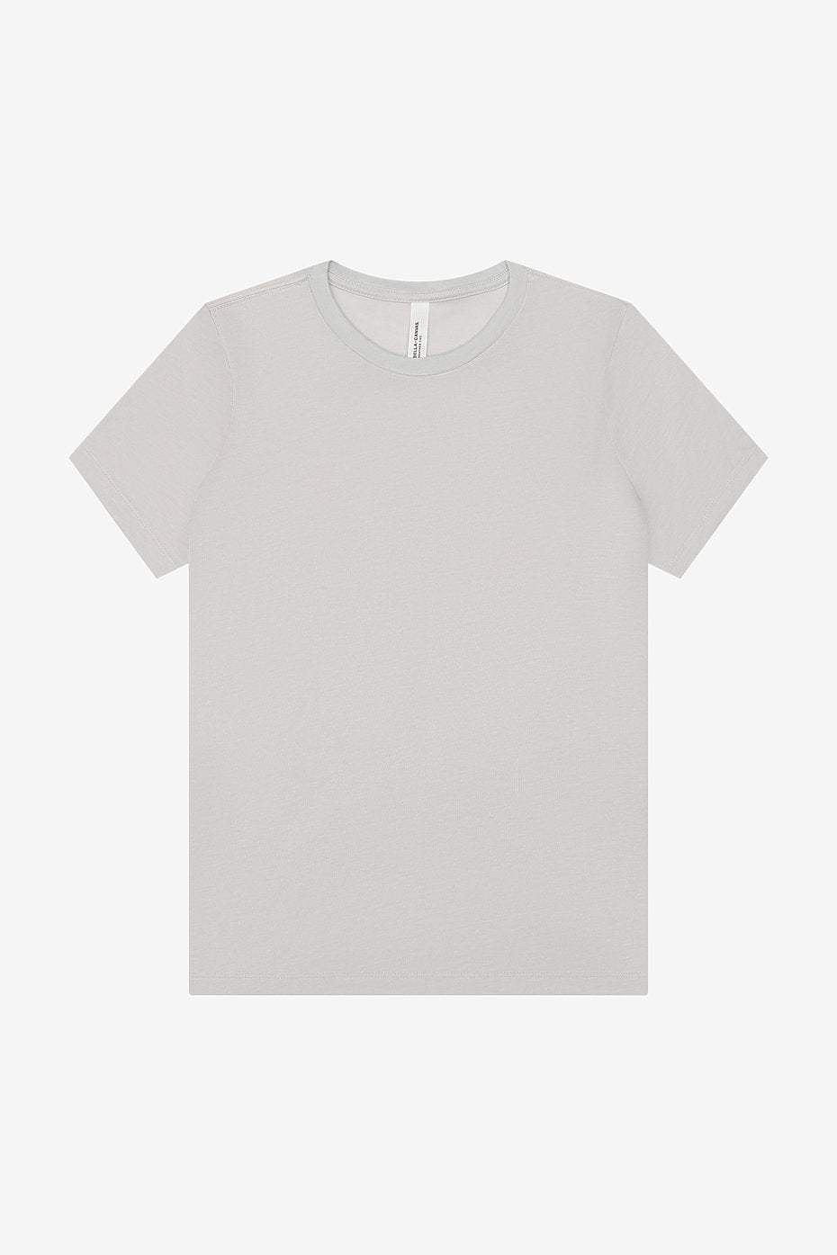 Women's relaxed heather CVC short sleeve tee casual t-shirt