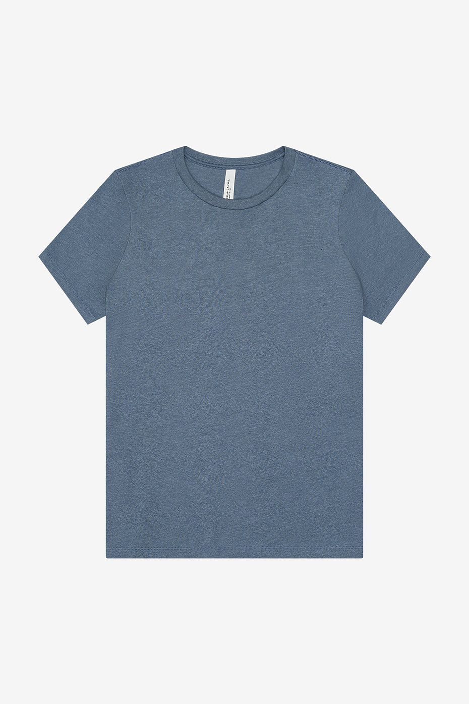 Women's relaxed heather CVC short sleeve tee casual t-shirt
