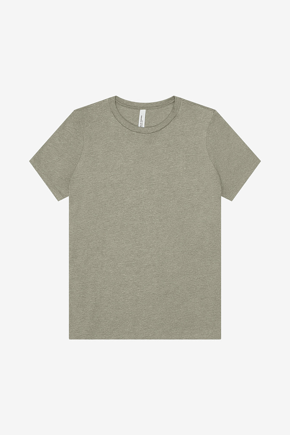 Women's Relaxed Heather CVC Short Sleeve Tee 6400 casual t-shirt
