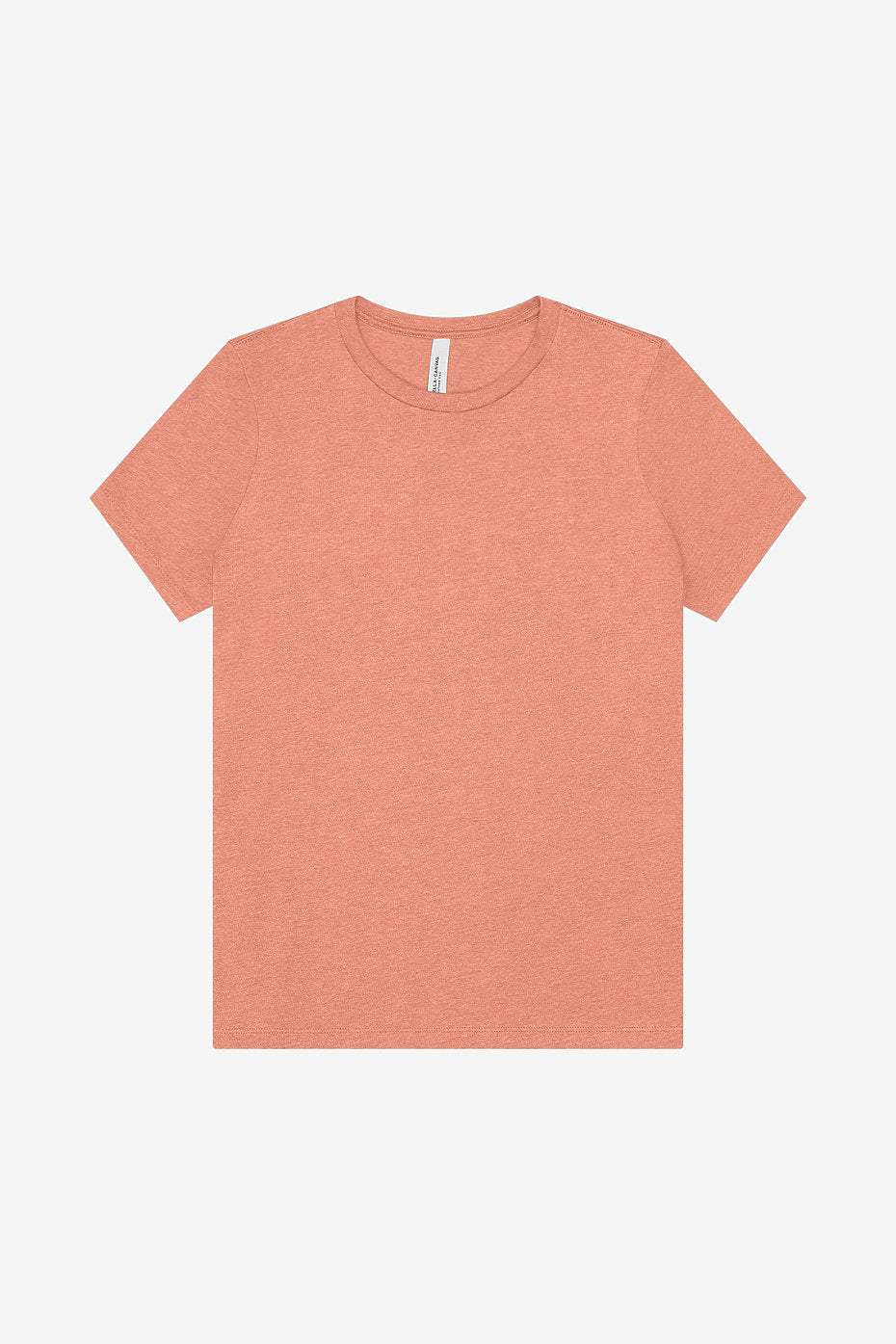 Women's Relaxed Heather CVC Short Sleeve Tee 6400 casual t-shirt