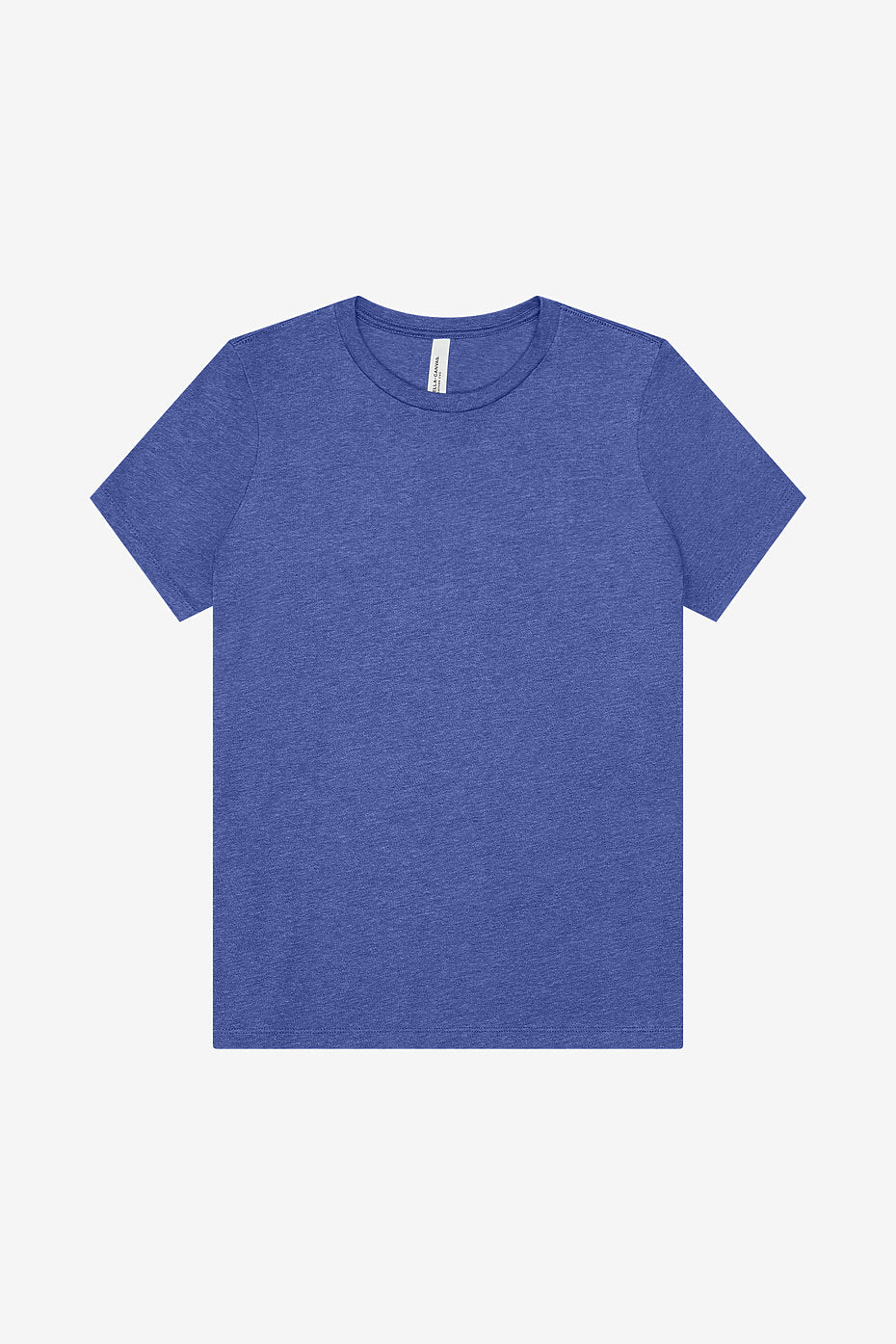 Women's Relaxed Heather CVC Short Sleeve Tee 6400 CVC  S & M