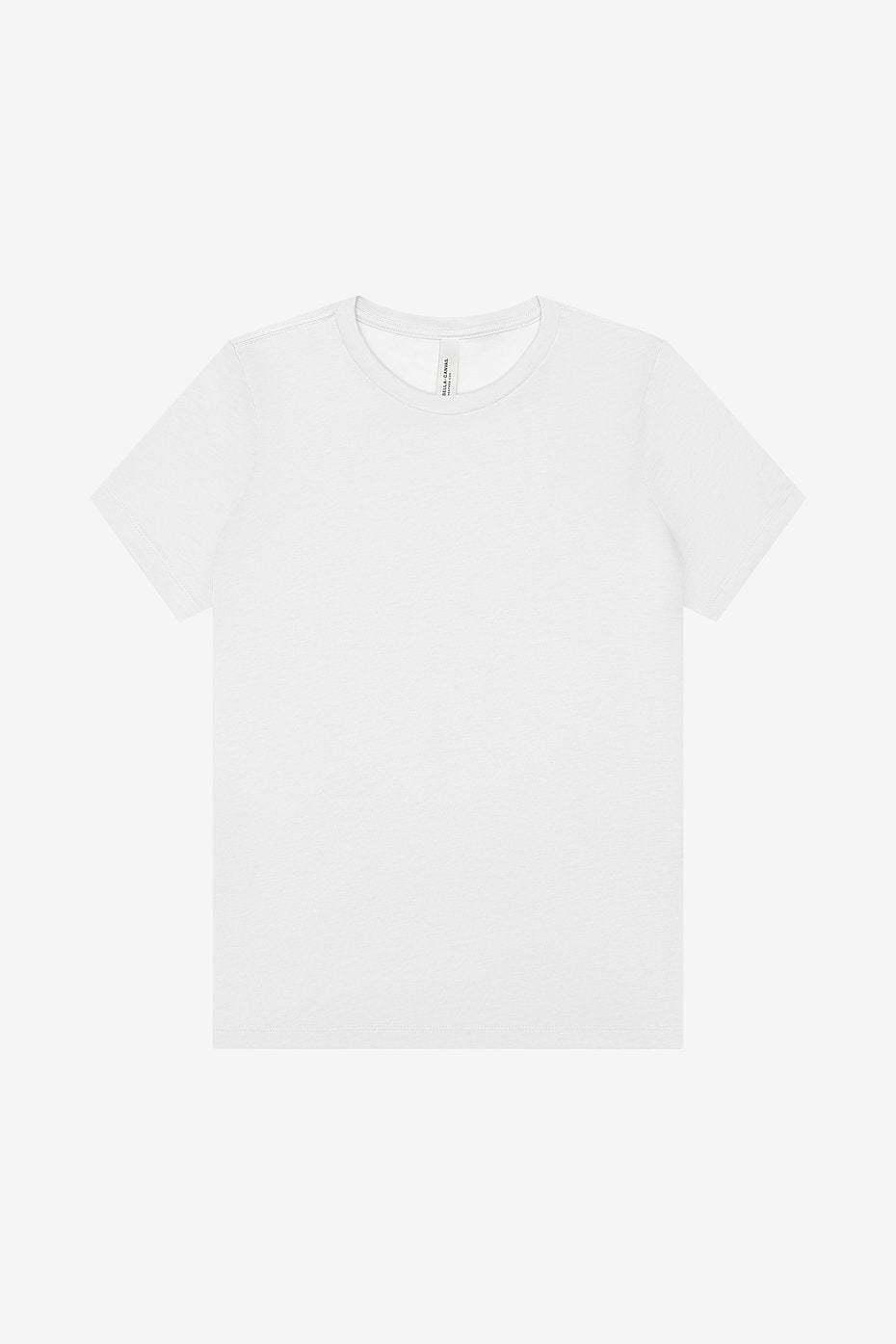 Women's relaxed heather CVC short sleeve tee casual t-shirt