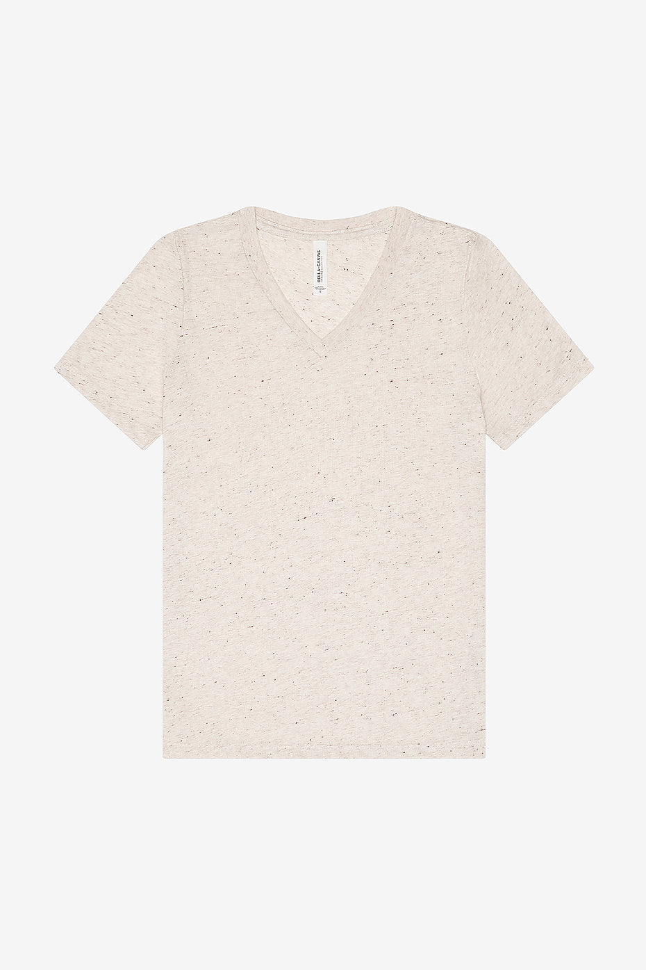 Women's Relaxed Triblend Short Sleeve V-Neck Tee Bella+Canvas 6415