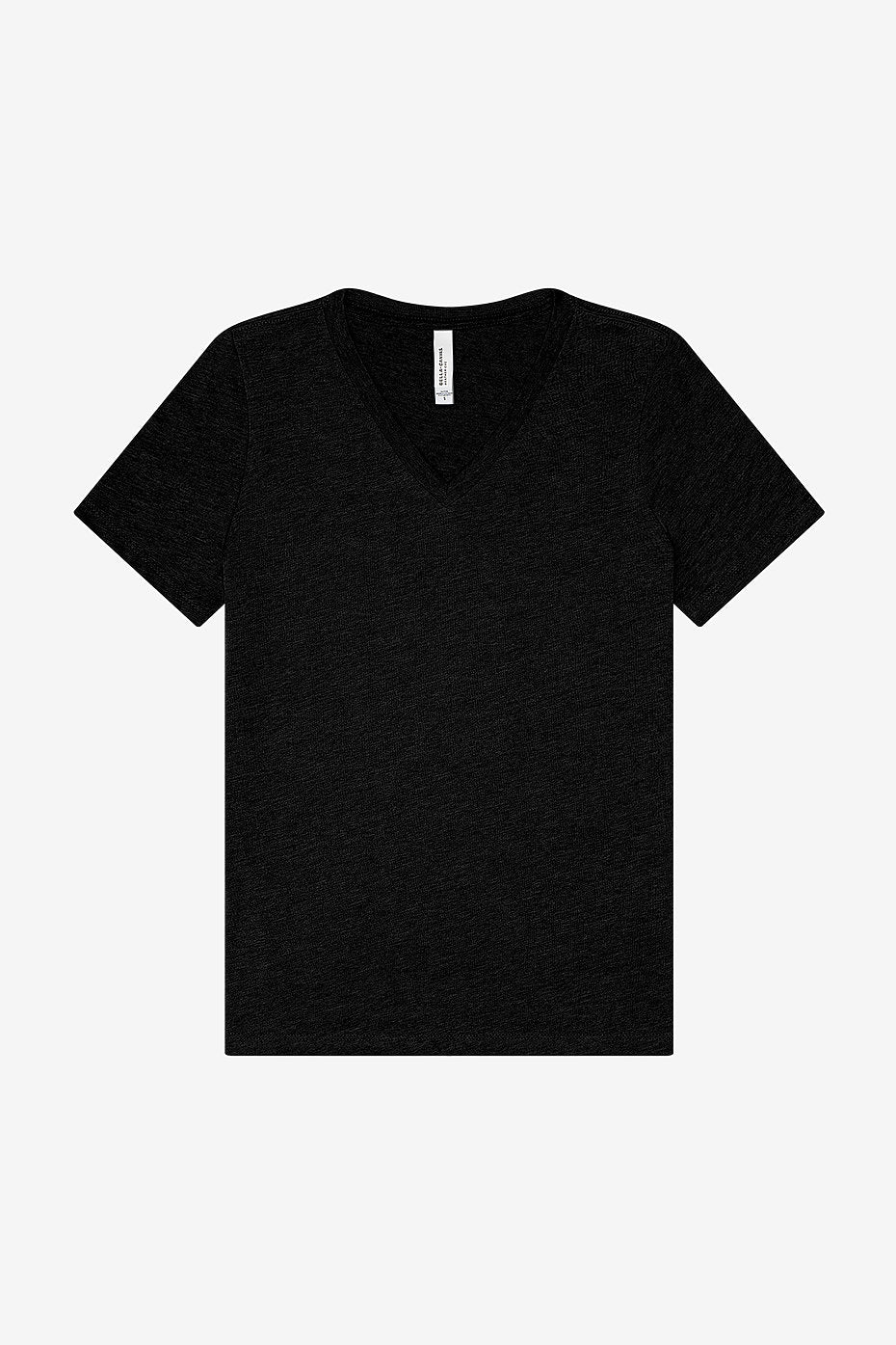Women's Relaxed Triblend Short Sleeve V-Neck Tee Bella+Canvas 6415