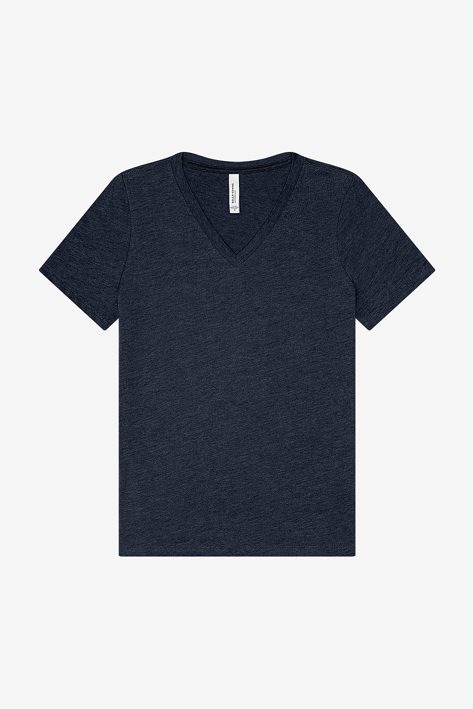 Women's Relaxed Triblend Short Sleeve V-Neck Tee Bella+Canvas 6415