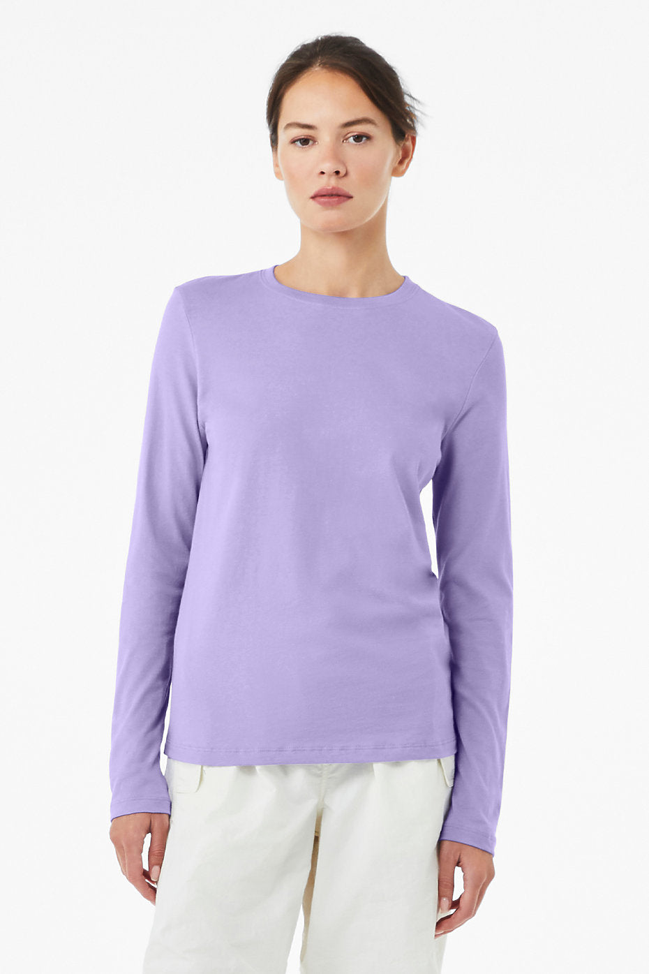 Bella Canvas 6500 women's soft cotton long sleeve t-shirt