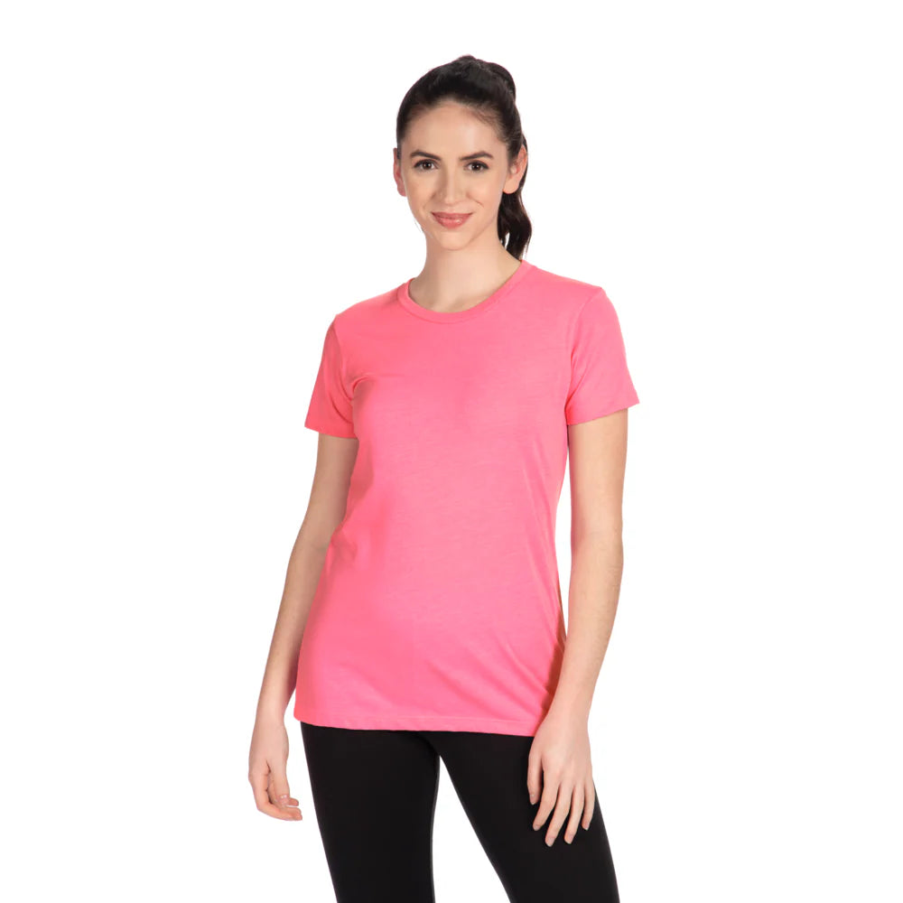 6610 Women's CVC T-Shirt  Next Level  SIZES X-SMALL, SMALL, MEDIUM & LARGE