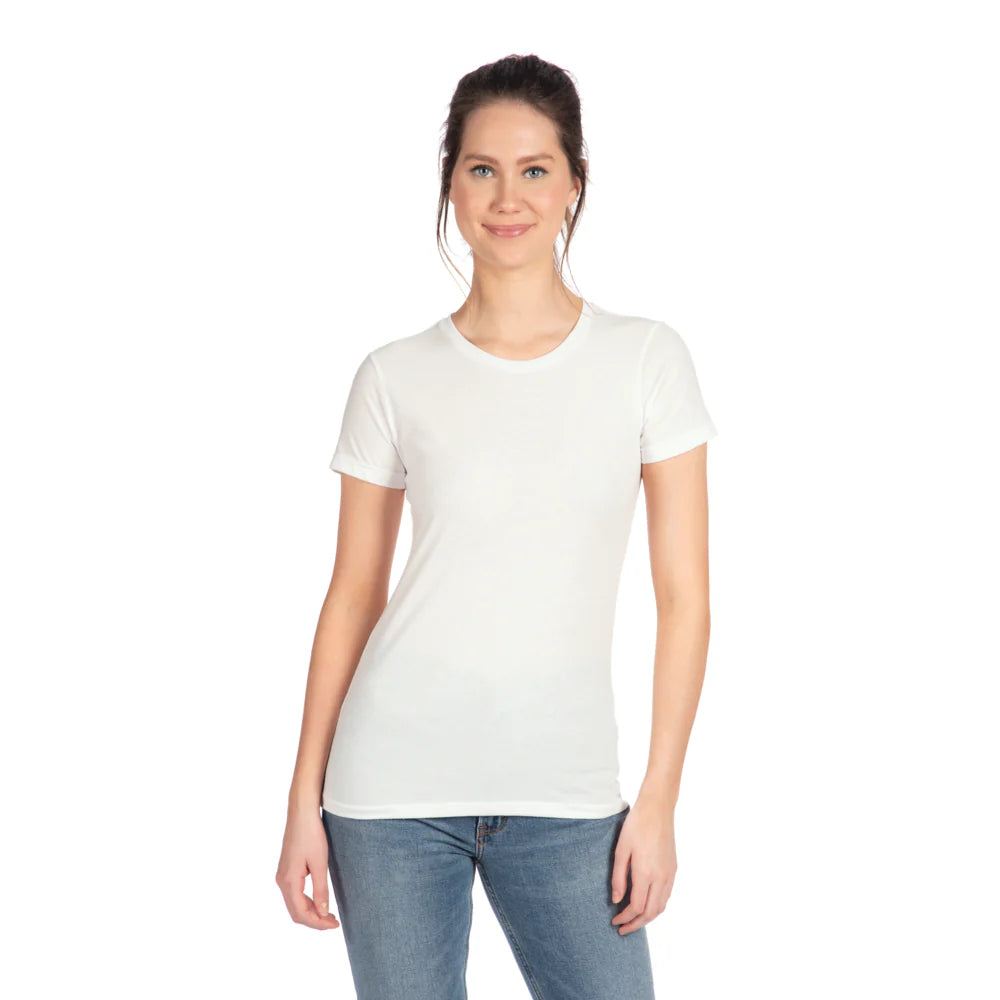 6610 Women's CVC T-Shirt  Next Level  SIZES X-SMALL, SMALL, MEDIUM & LARGE