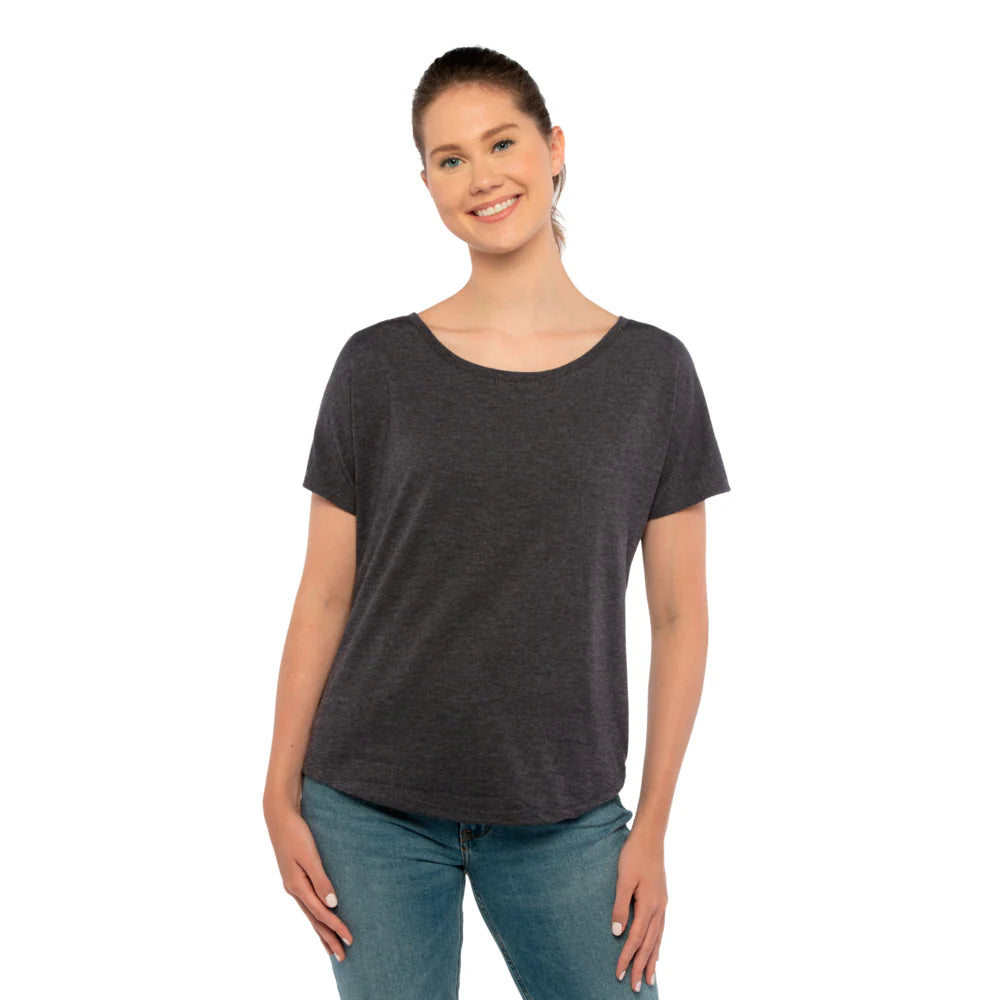 6760 Women's Tri-Blend Dolman T-Shirt  Next Level