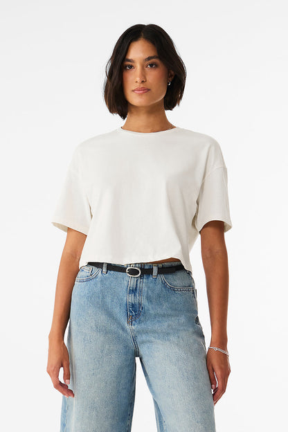 Women's Garment Dye Cropped Tee - 6882GD  BELLA CANVAS
