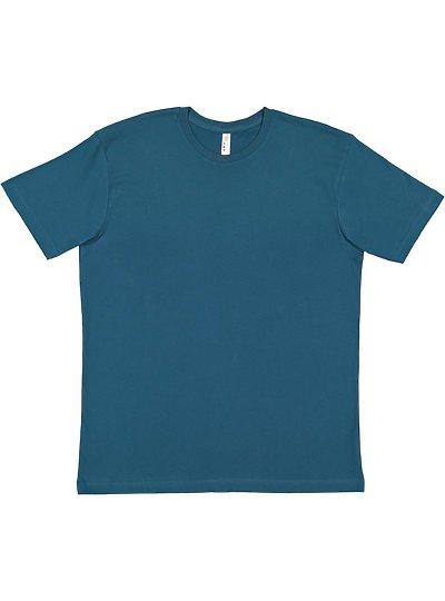 Unisex Fine Jersey Tee  LAT  6901  (CONT'D)  LIGHT BLUE TO PAPAYA