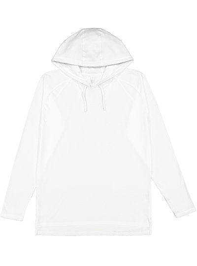 Unisex Long Sleeve Raglan Hood Tee  LAT  6917