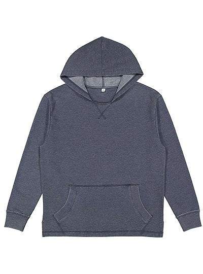 Unisex Hooded Pullover Vintage Wash Fleece Hoodie  LAT 6936
