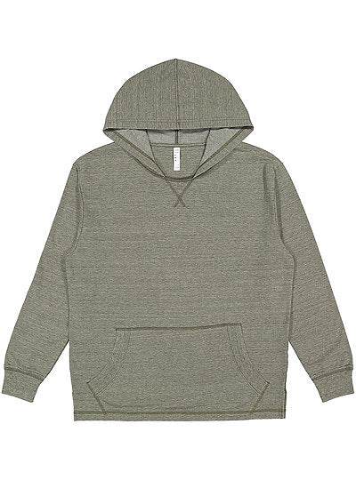 Unisex Hooded Pullover Vintage Wash Fleece Hoodie  LAT 6936