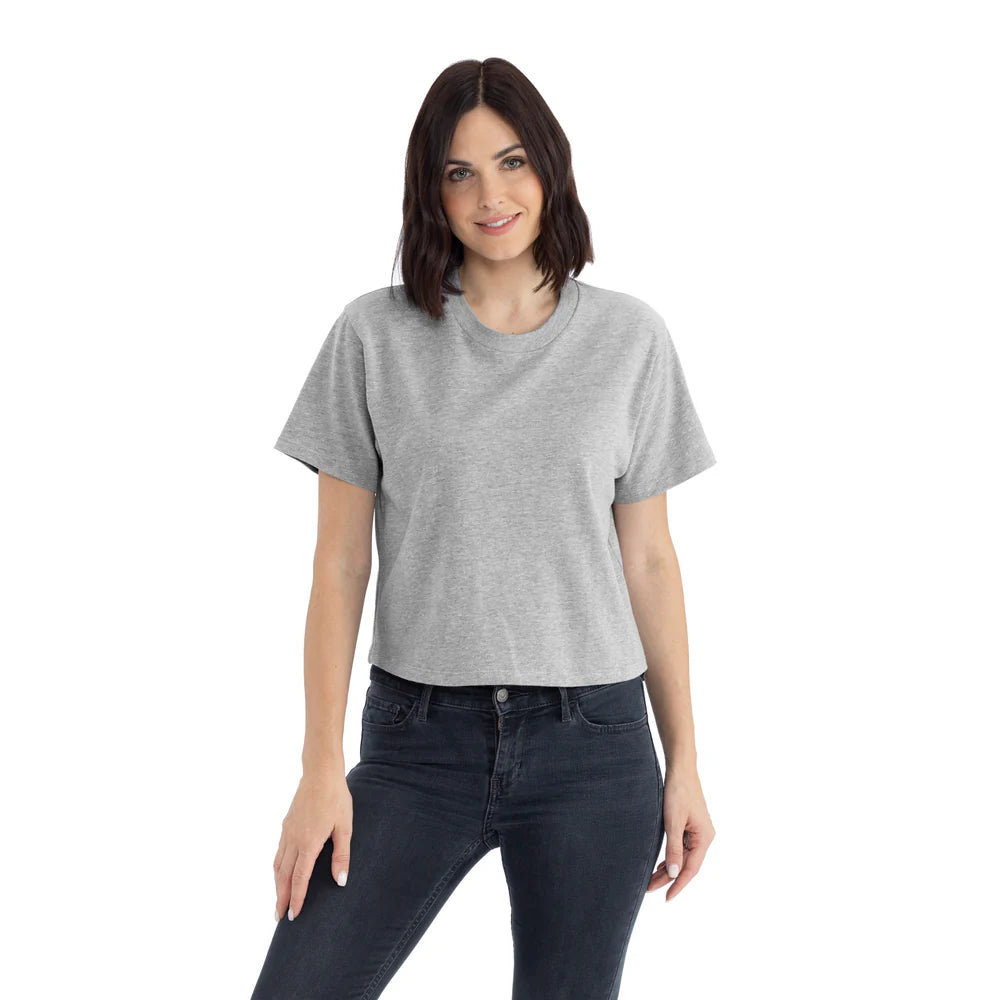 7610 Women's Heavyweight High Waist Boxy T-Shirt  Next Level