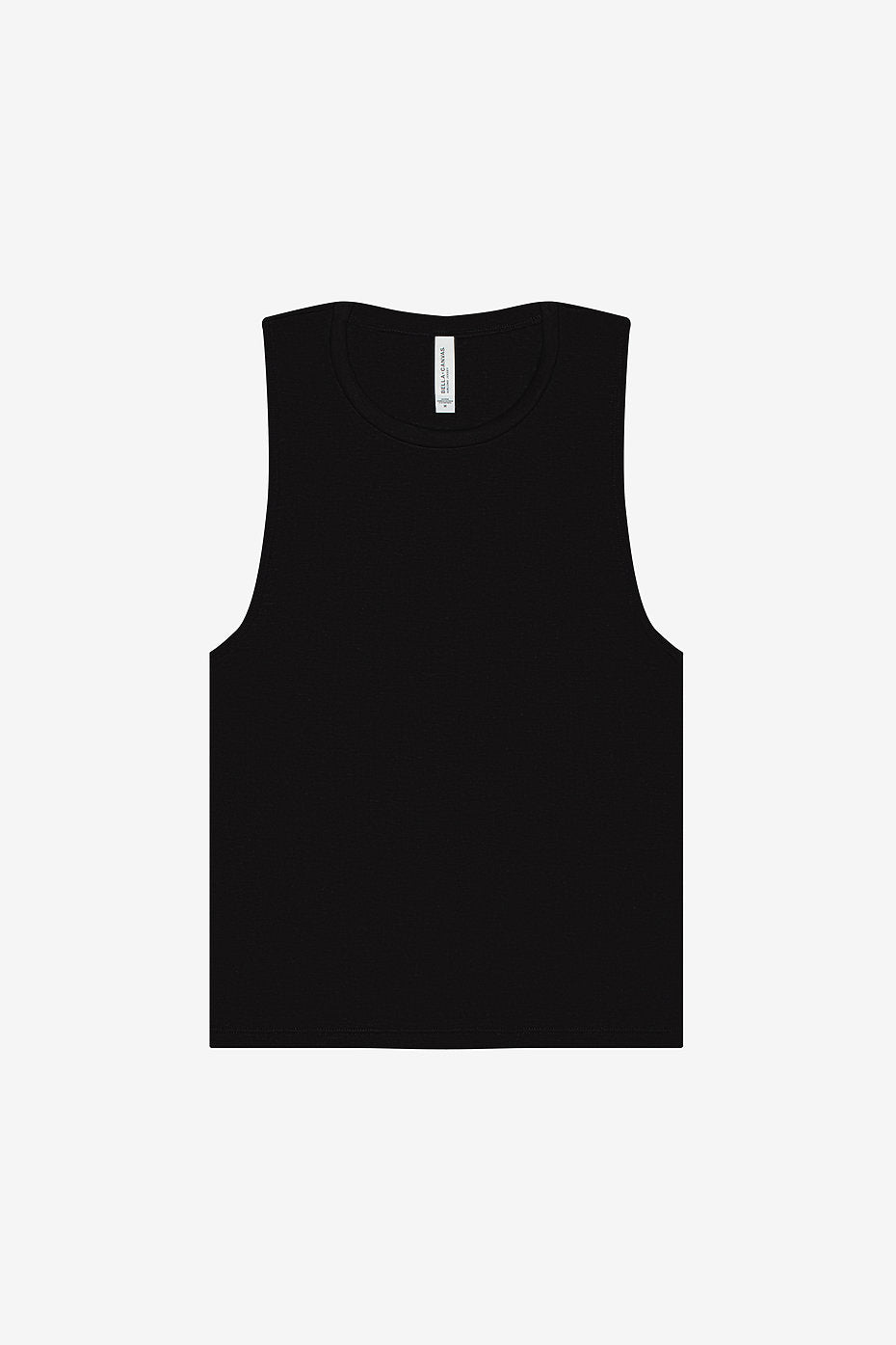 Womens Flowy Scoop Muscle Tank Bella+Canvas 8803 S, M, & L