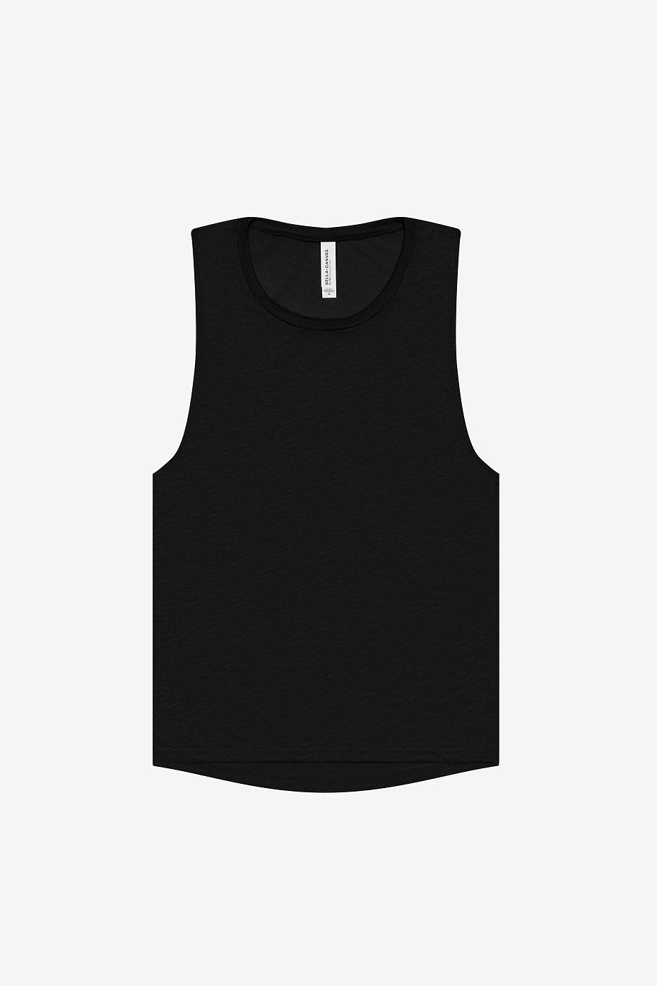 Womens Flowy Scoop Muscle Tank Bella+Canvas 8803 S, M, & L